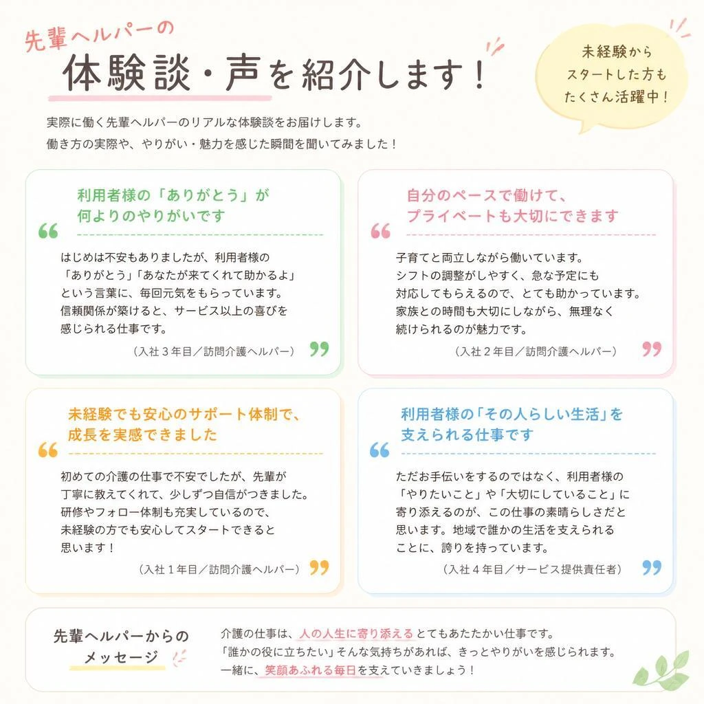 先輩の声