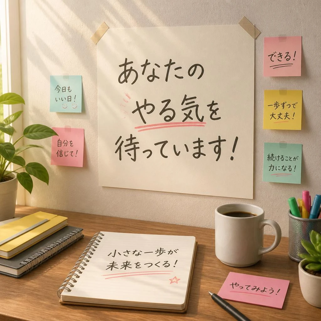 あなたのやる気を待っています！