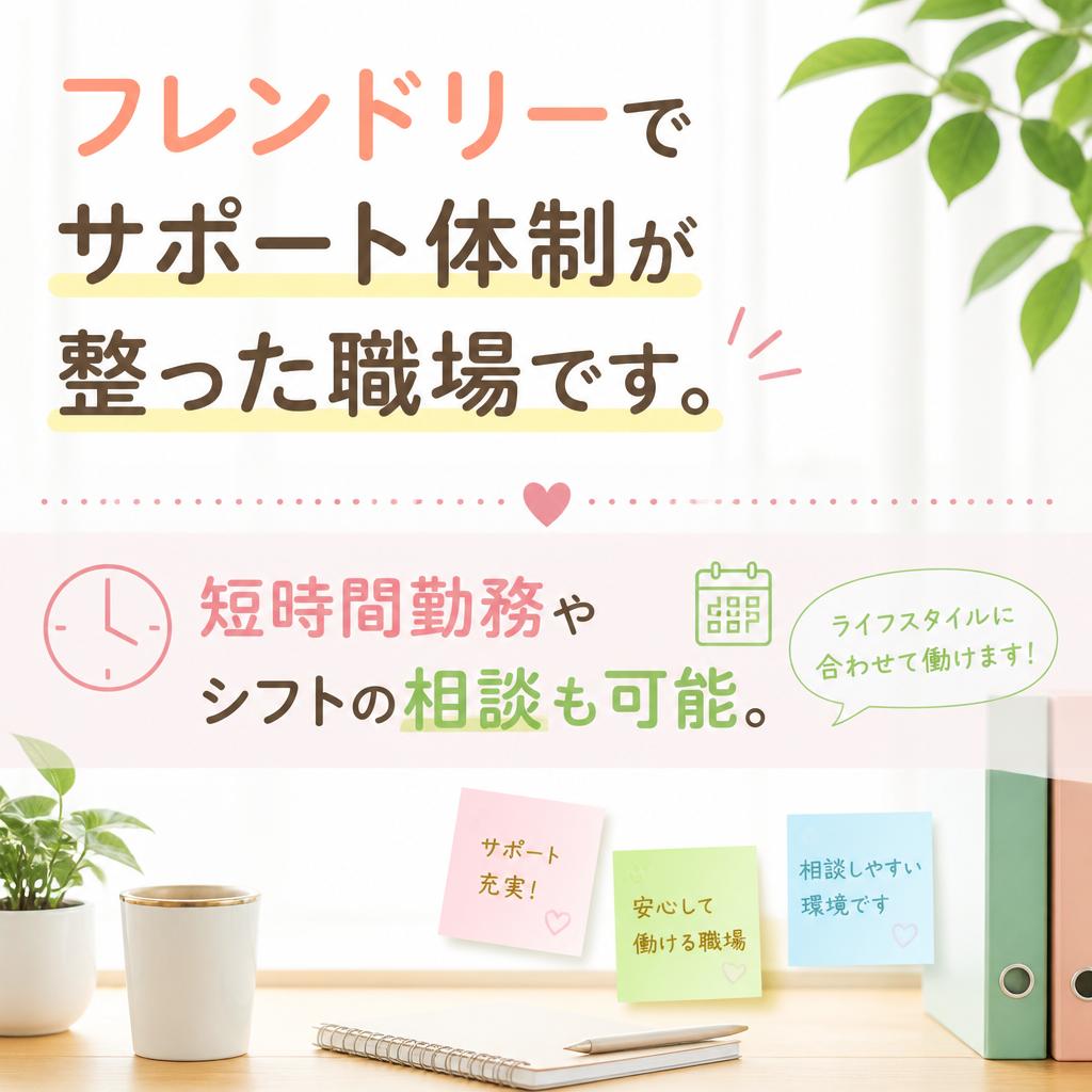 働きやすい職場環境