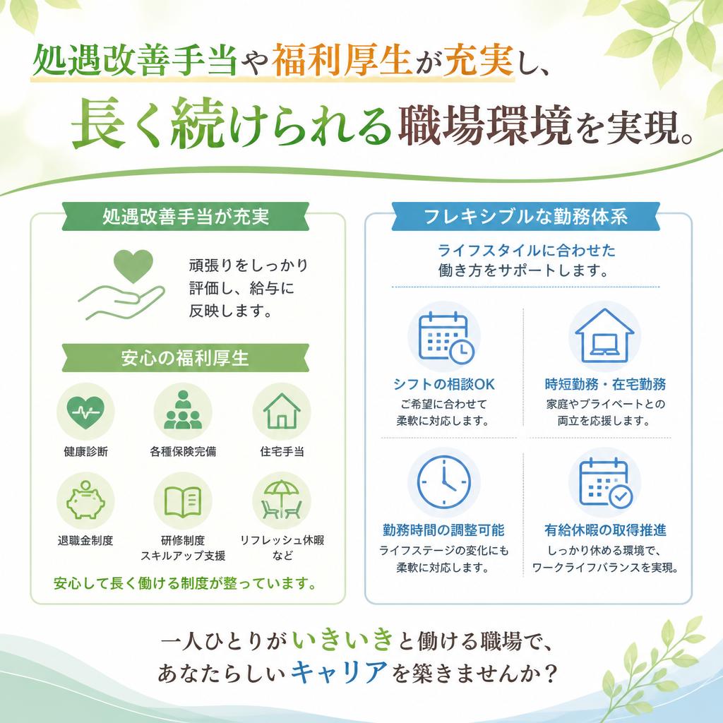 働きやすい環境の整備