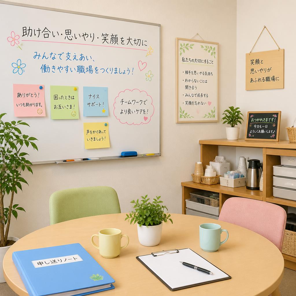 アットホームな職場環境