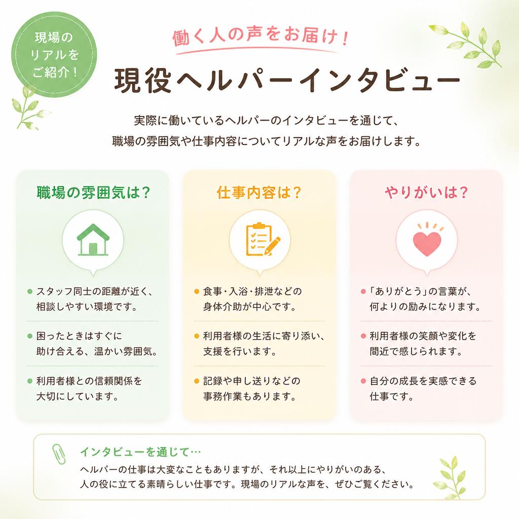 スタッフの声