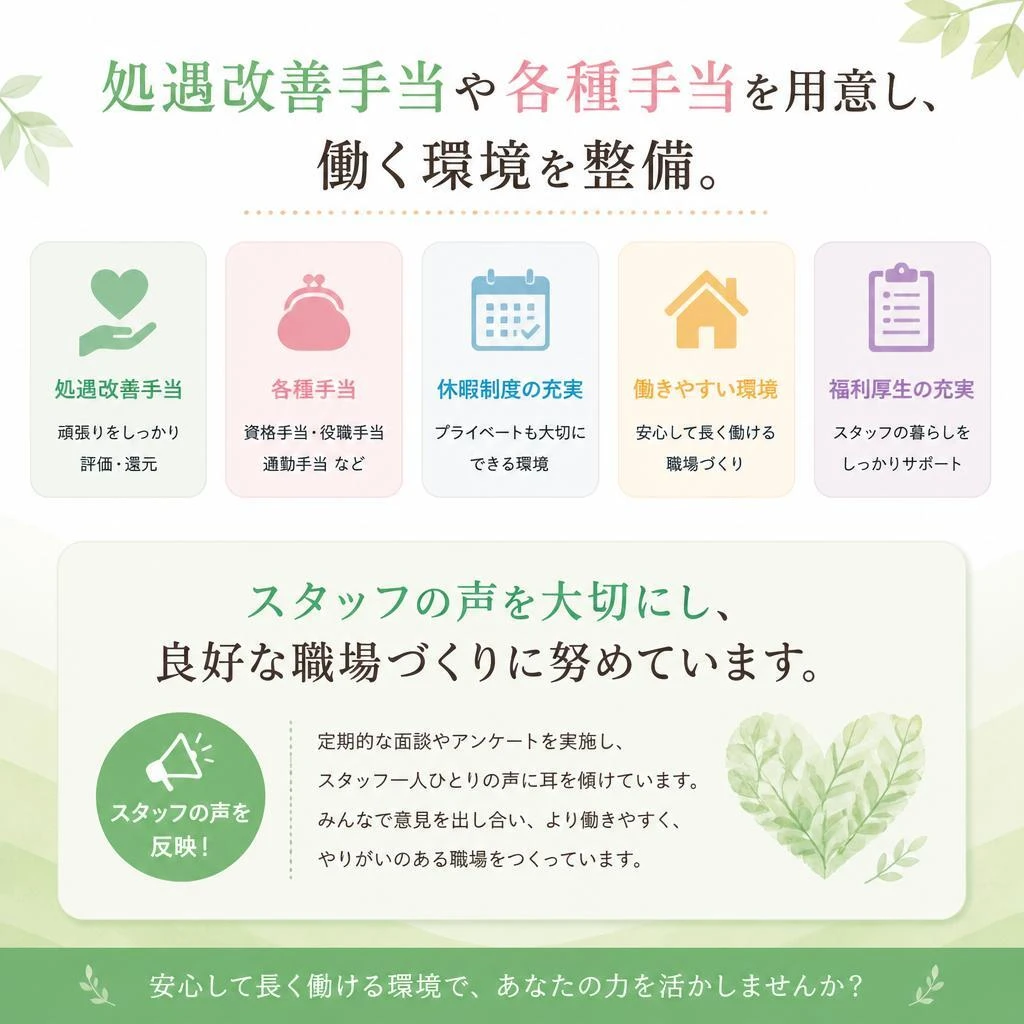 福利厚生が充実