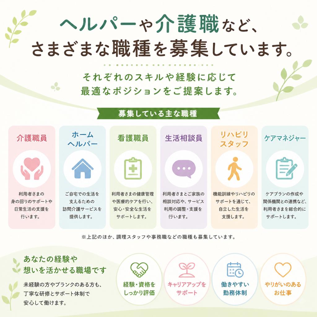 募集職種のご紹介