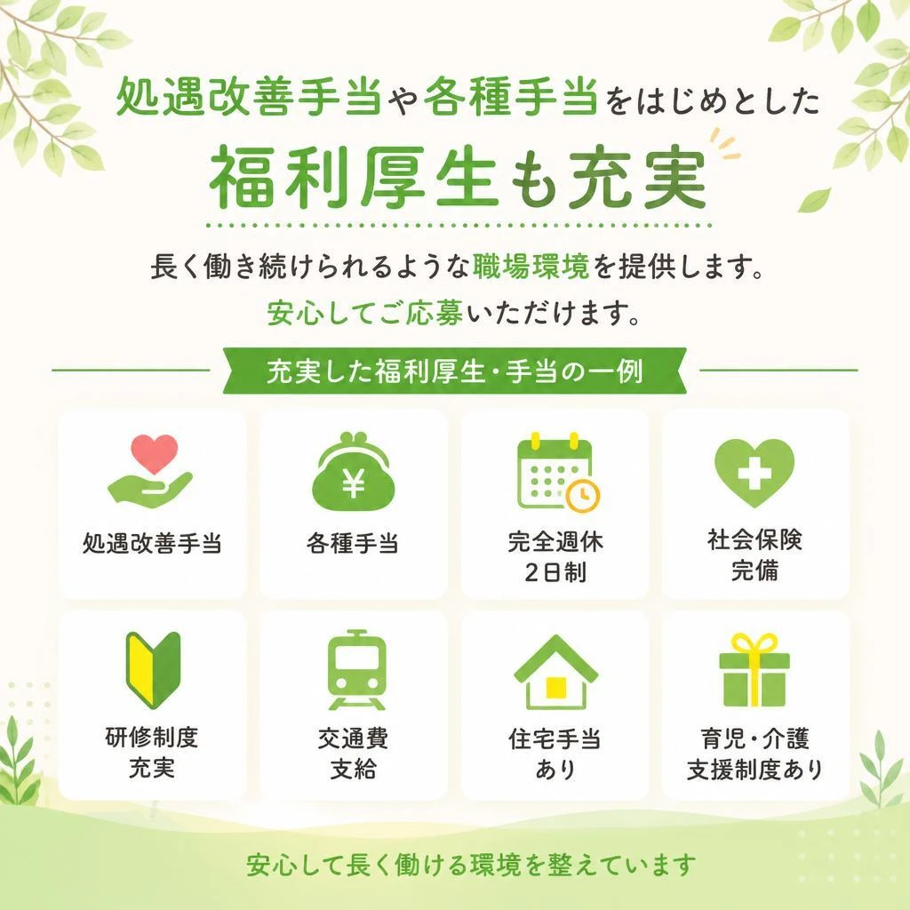 働きやすい職場環境