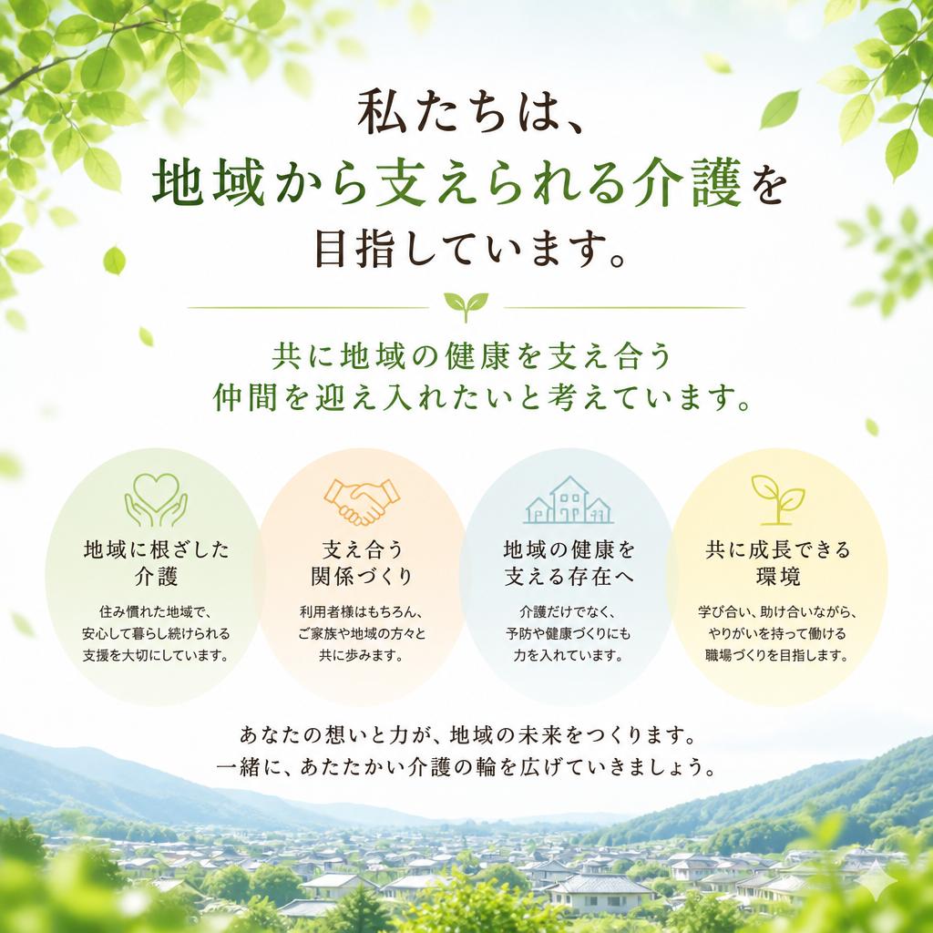 地域貢献への思い