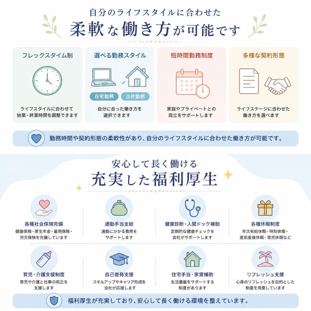 働きやすさが魅力