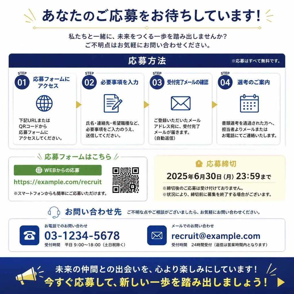 今すぐエントリーしよう！