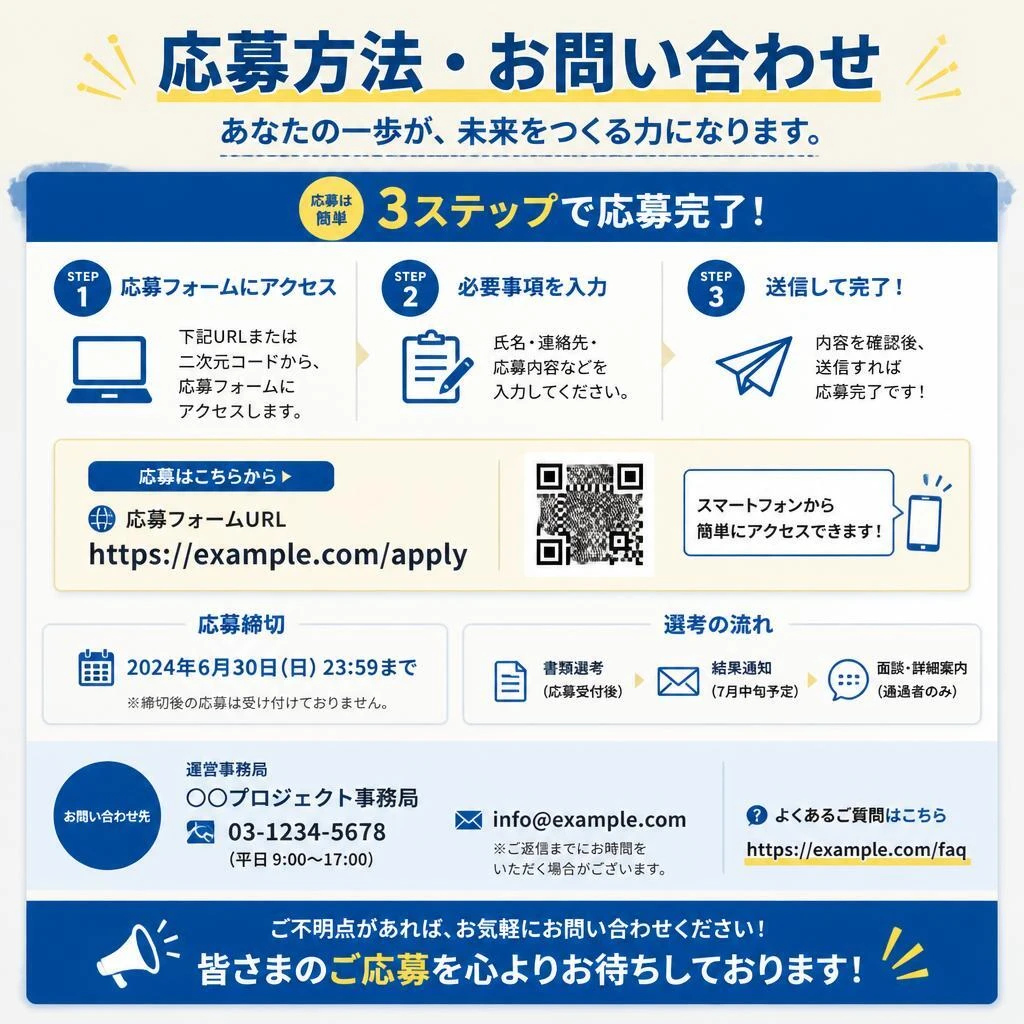 今すぐエントリーしよう！