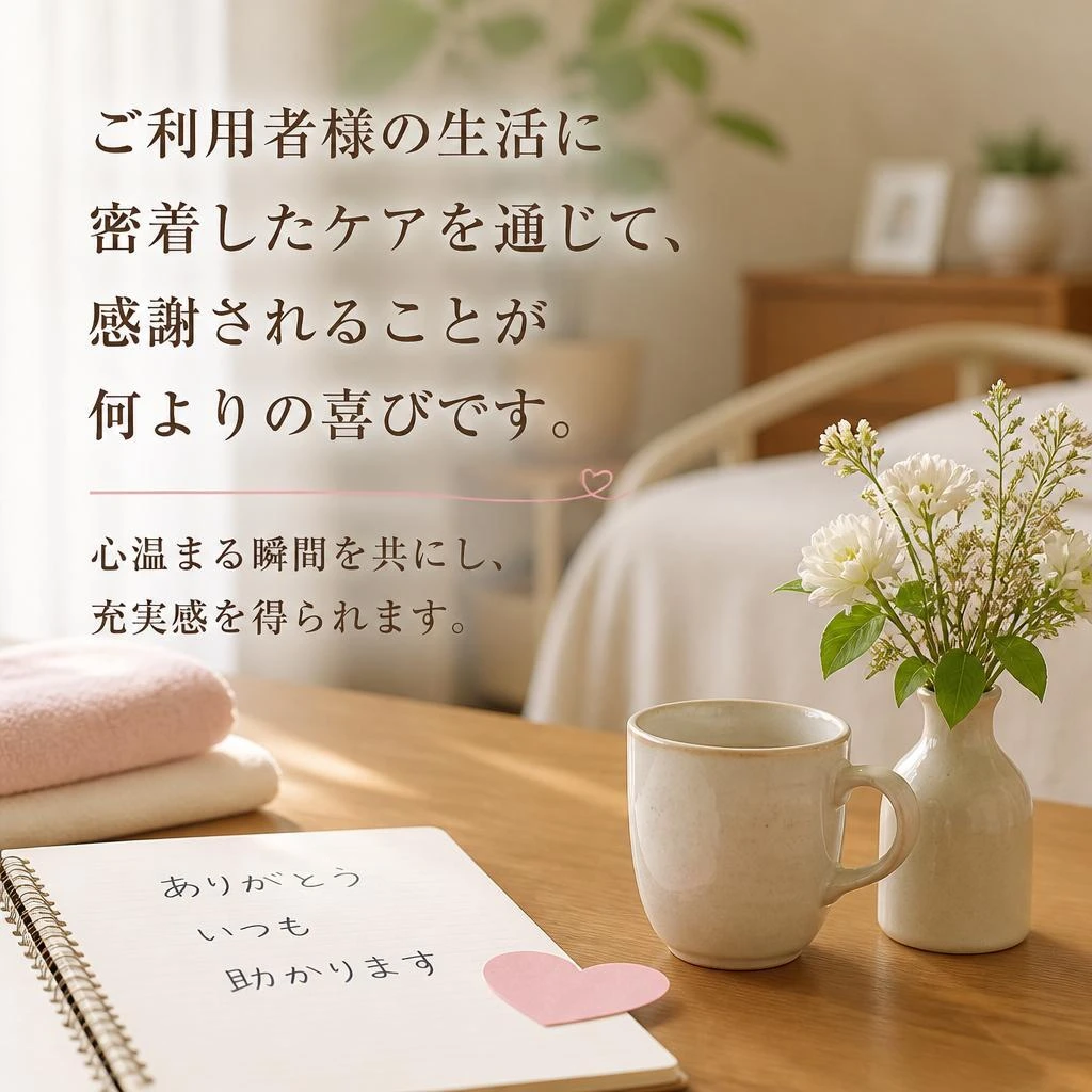 訪問介護のやりがい