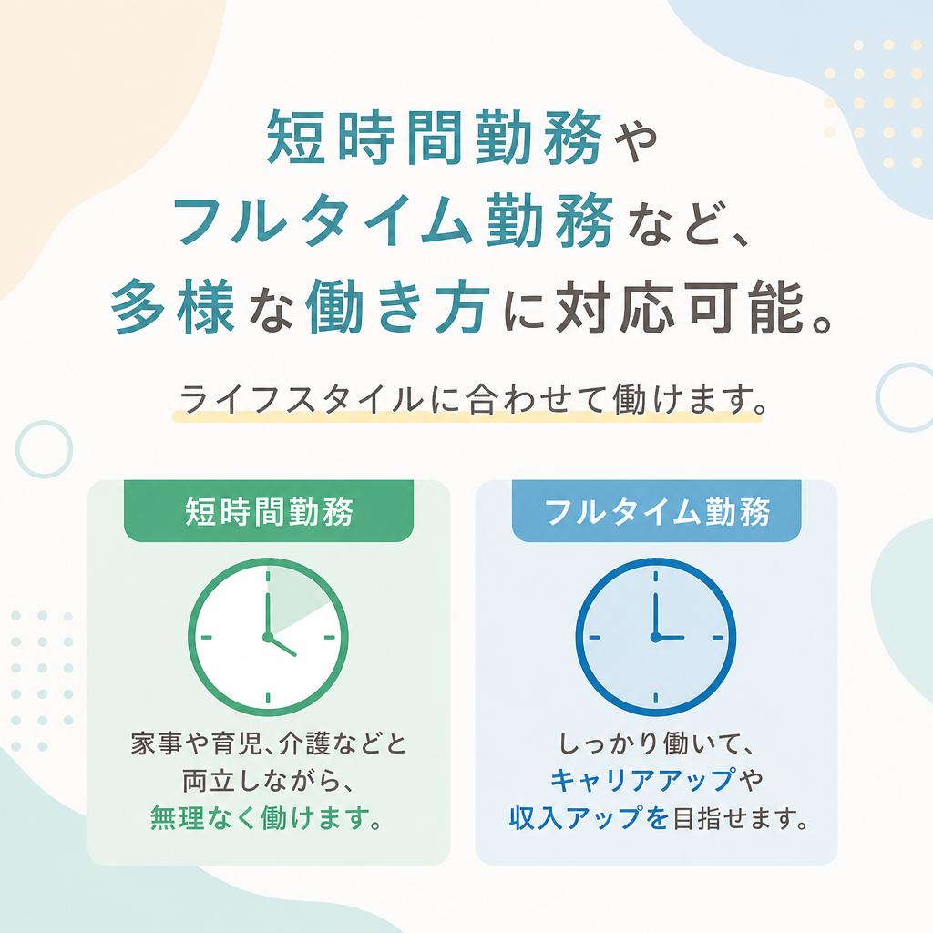 働きやすいシフト制