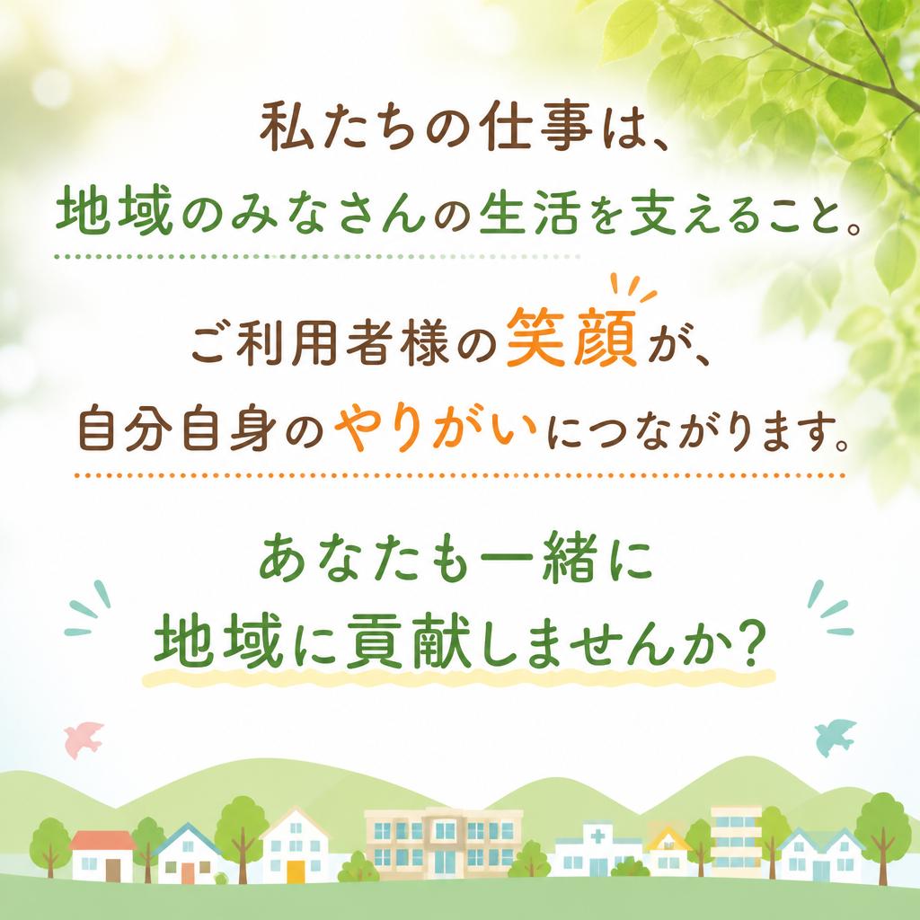 地域貢献で得られるやりがい