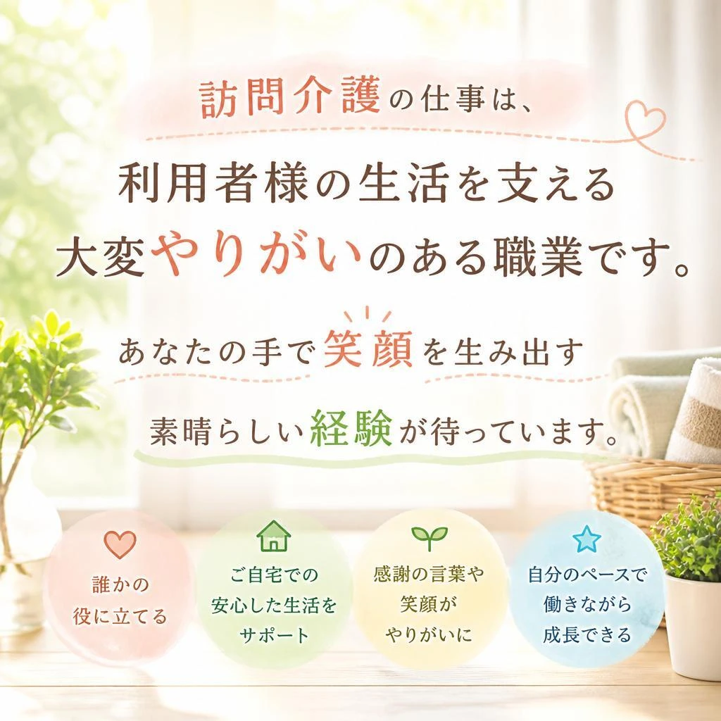ヘルパーの魅力