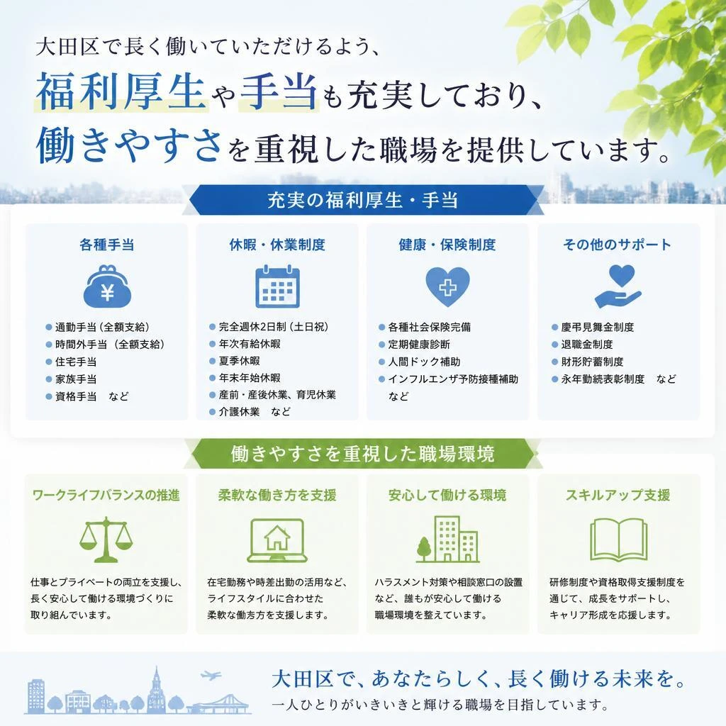 働きやすい職場環境
