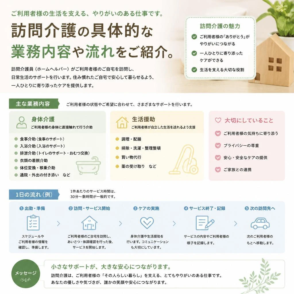 実際の勤務内容は？