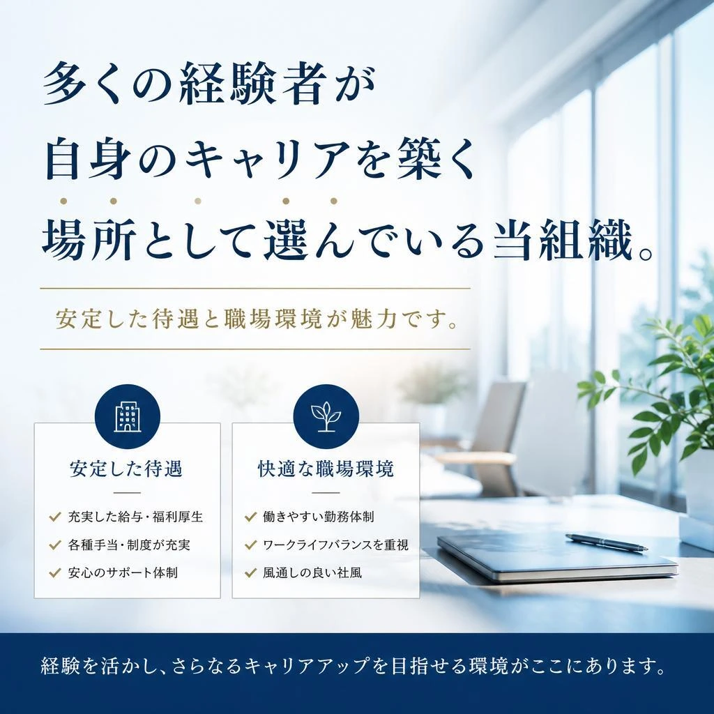 実績豊かな職場