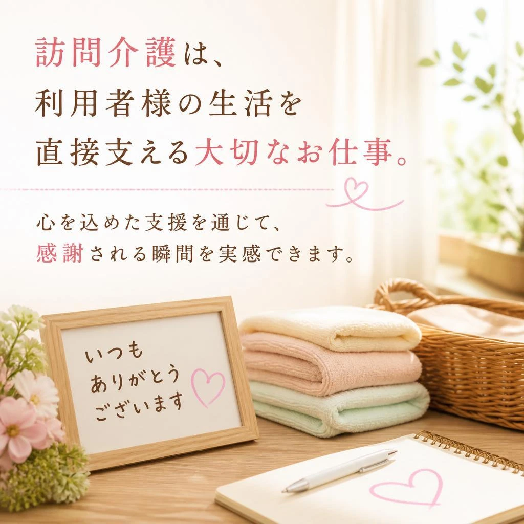 訪問介護のやりがい